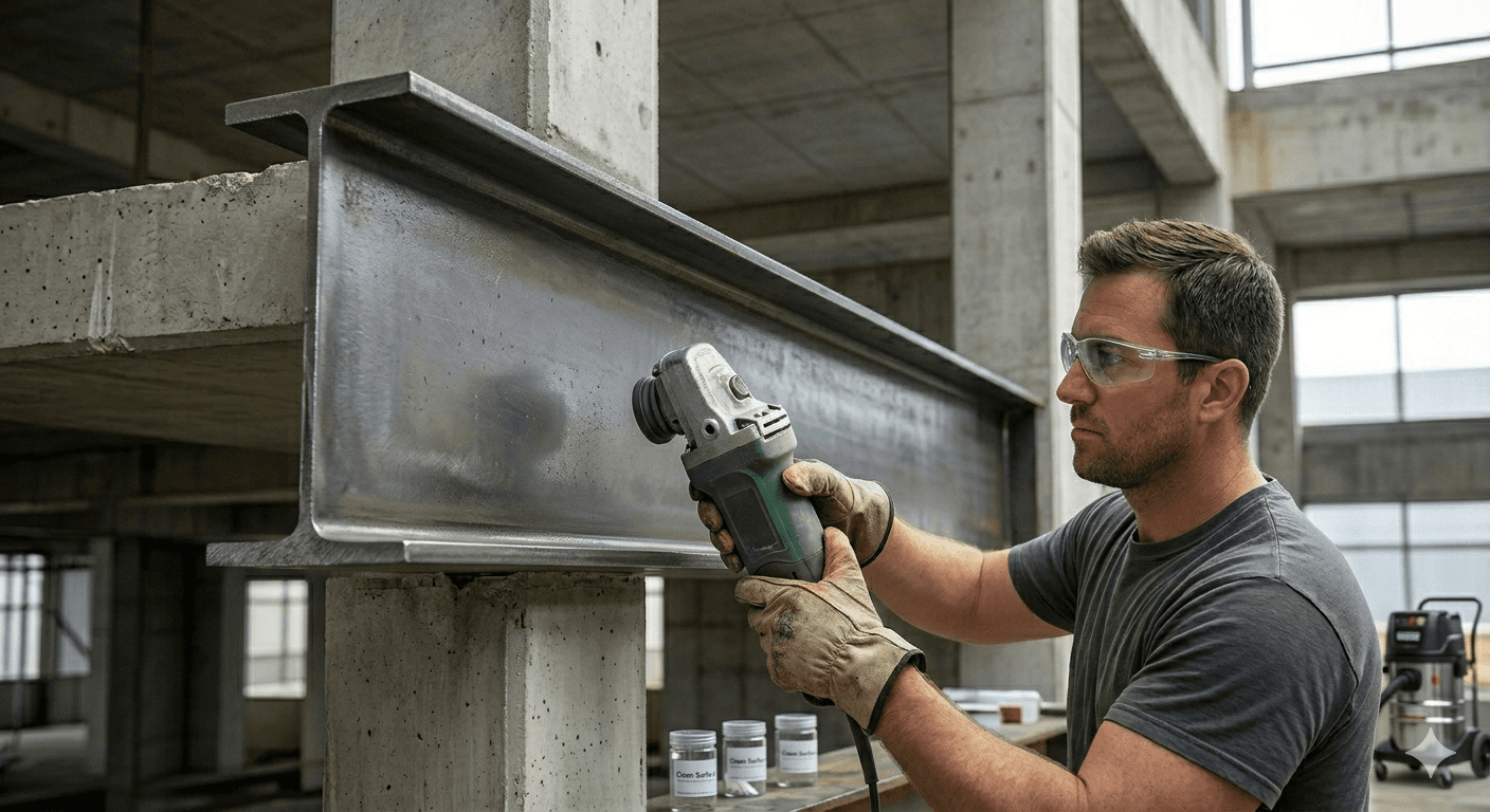 two men working